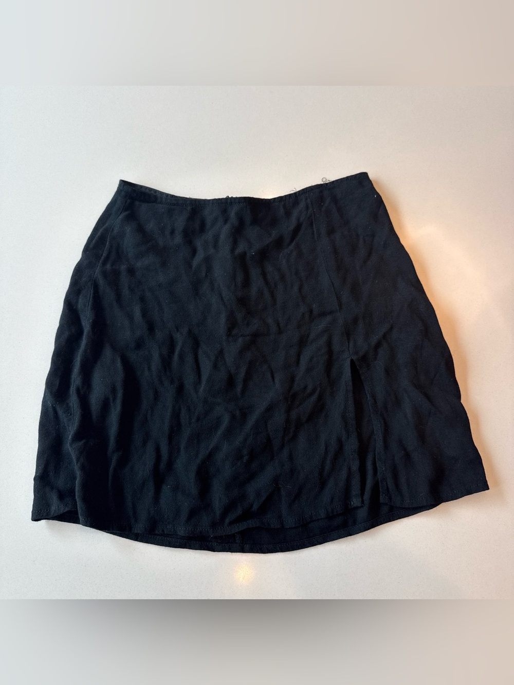 Reformation linen mini skirt size 2
